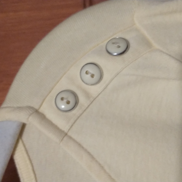 Christopher & Banks woman's size large cotton 3/4 sleeve tagless Tee shirt - Picture 3 of 10